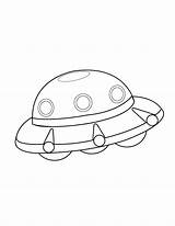 Ufo Coloring Pages  Coloring Home sketch template