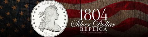 1804 Dollar Replica 1oz Silver Round | SilverTowne