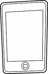 Iphone Coloring Page sketch template