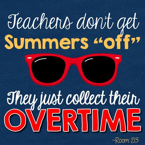 Funny Teacher Summer Quotes - ShortQuotes.cc