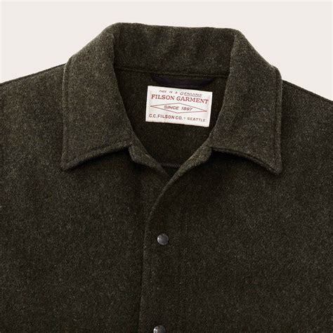 Mackinaw wool work jacket by Filson | Forest green (Green)