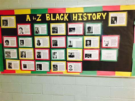 Black History Bulletin Board Ideas For Elementary - Mansfield Virginia