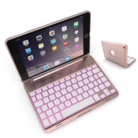 For iPad Mini 4 Wireless Bluetooth Keyboard Case For iPad Mini 4 Tablet ...