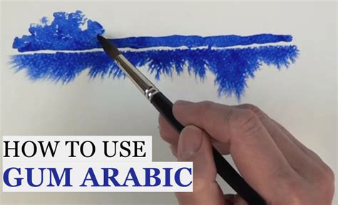 If you're a watercolourist here's a clever use for gum arabic ...