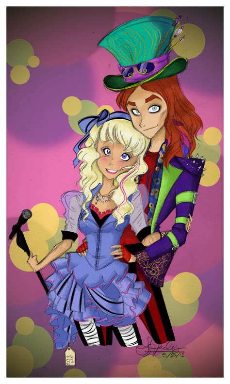 Alice and The Mad Hatter by everyday-dream on DeviantArt