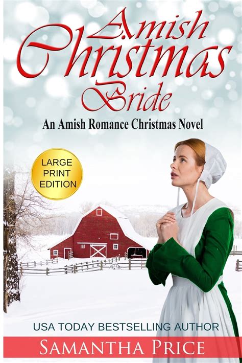 Amish Christmas Books: Amish Christmas Bride LARGE PRINT: An Amish Romance Christmas Novel ...