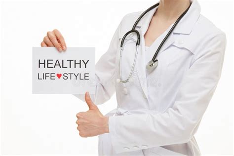 Doctor Calling To Healthy Lifestyle Stock Photo - Image of profession, medicine: 56540016