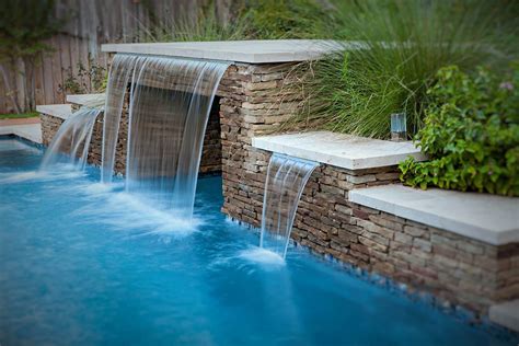 Image result for modern grotto pool | Pool water features, Modern pools ...