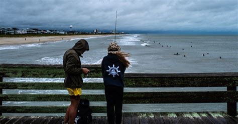 Tropical Storm Ophelia makes landfall in North Carolina; brings heavy rain, strong winds to ...