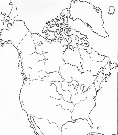 North America Physical Map Diagram | Quizlet