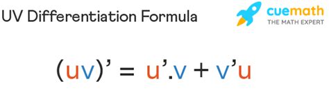 UV Differentiation Formula - UV Formula in Differentiation