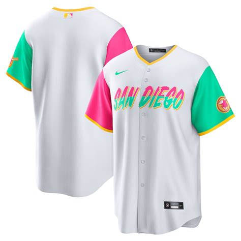 San Diego Padres "Vibrant" City Connect Team Jersey - All Stitched - Athenastyle
