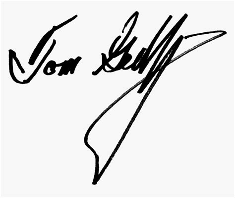 Tom Cruise Signature , Png Download - Tom Brady Signature Transparent, Png Download ...