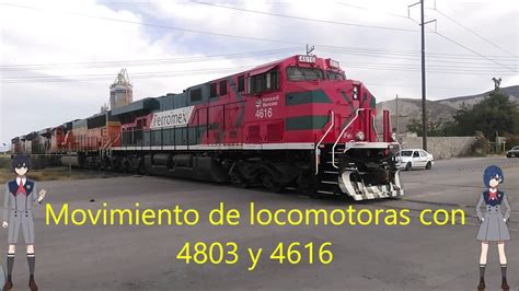 Ferromex BNSF SD70MACe 9729 Y Union Pacific Movimientos de Locomotoras y Horn Show. - YouTube