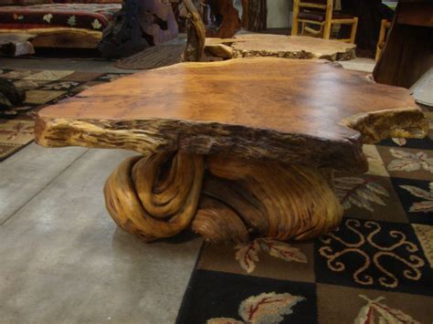 Burl Furniture - | Burled wood coffee table, Burled wood furniture, Log ...