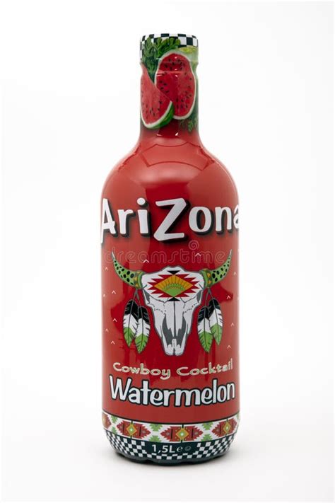 Arizona Watermelon Soft Drink Editorial Image - Image of arizona ...