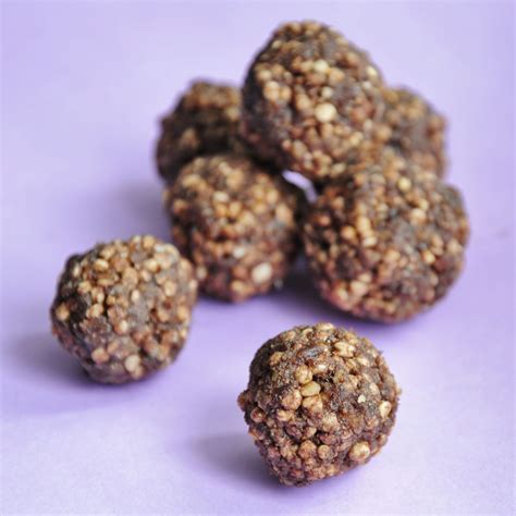 Puffed Quinoa Protein Balls - Vegan Family Recipes