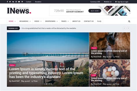 20+ Best News Website Templates To Create News Website [Edition] - RadiusTheme