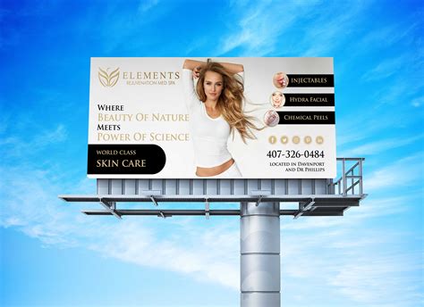 Modern, Colorful, Spa Billboard Design for a Company by Shumaila Kiran | Design #24647659