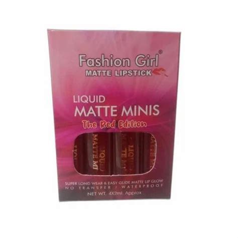 Natural Red Edition Liquid Matte Lipstick, 4x2 ml at Rs 150/box in Rohtak