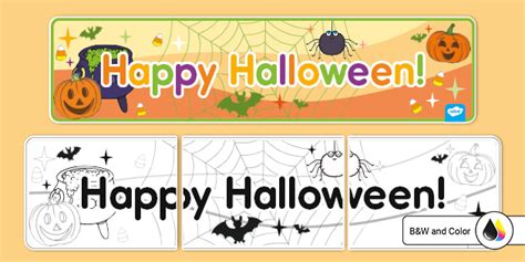 Happy Halloween Sign Printable