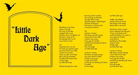 【歌詞翻譯】MGMT - Little Dark Age - 好青年的音樂清單