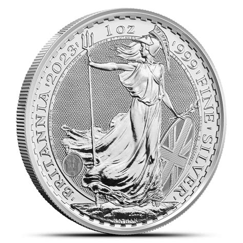 2023 British Britannia 1 oz Silver Coin BU - Provident Metals™