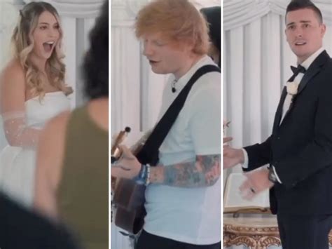 Ed Sheeran Crashes Wedding In Las Vegas