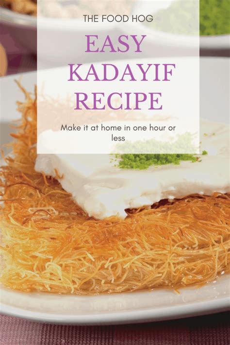 Kadaif Recipe- Prepare This Delicious Turkish Sweet in 1 Hr