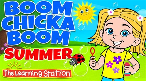 Boom Chicka Boom 😎 Summer Dance Song for Kids 😎 Brain Breaks 😎 Kids Songs by The Learning ...