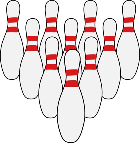 Bowling Pin Template - ClipArt Best