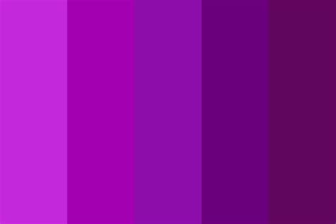 Pretty Plum Purple Color Palette