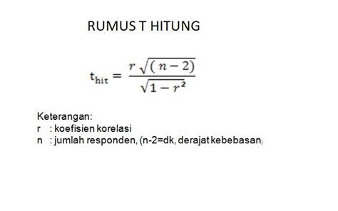 25+ Konsep Terkini Rumus Uji Statistik