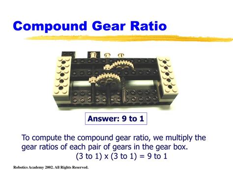 PPT - Compound Gear Ratios PowerPoint Presentation - ID:183975