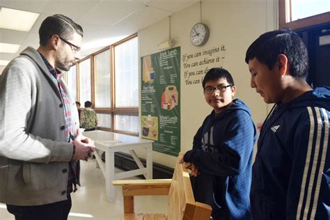 8th-graders at Heath Middle School make industrial arts projects for Weld County organizations ...