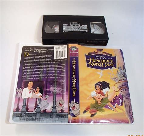 The Hunchback of Notre Dame Disney Masterpiece VHS #7955, 1997 ...