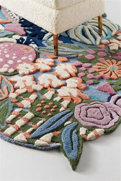 Hand-Tufted Fleur Rug | Yaratıcı dekor, Yaratıcı, Halı