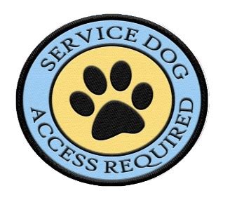 Service Dog Patches : Full Access Service Dog patches