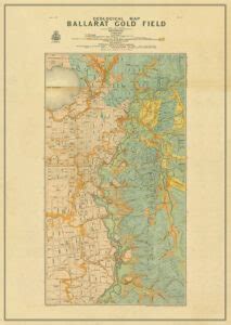 Ballarat Historical Gold Map