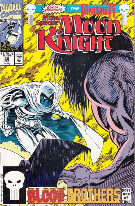 Marc Spector - Moon Knight #35 | Moon knight comics, Moon knight, Punisher marvel