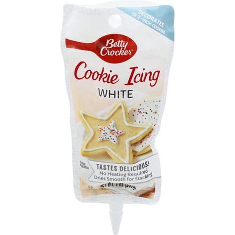 Betty Crocker Cookie Icing, White, Decorating | Frosting, Toppings ...