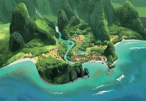 Tohad on Twitter: "Concept art from Moana (2016, Walt Disney Studios Motion Pictures) https://t ...