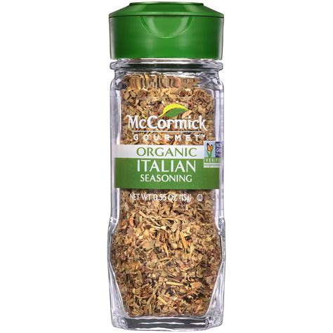 McCormick Gourmet Organic Italian Seasoning, 0.55 oz - Walmart.com