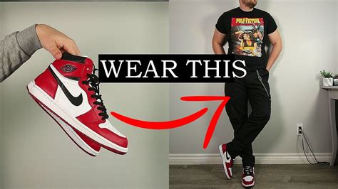 What To Wear With Air Jordan 1 ? | 3 Outfits To Wear With Air Jordan 1 - YouTube