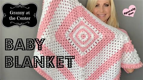 Olene sunburst granny square crochet blanket, granny square blanket, crochet baby blanket, baby ...