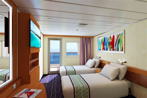 Carnival Paradise Cabin U243 - Category 8M - Aft-View Extended Balcony Stateroom U243 on iCruise.com