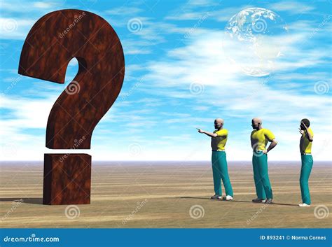 The big question stock illustration. Illustration of investigation - 893241