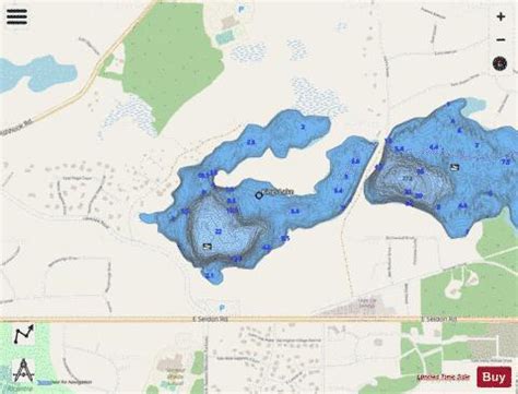 Kings Lake Fishing Map | Nautical Charts App