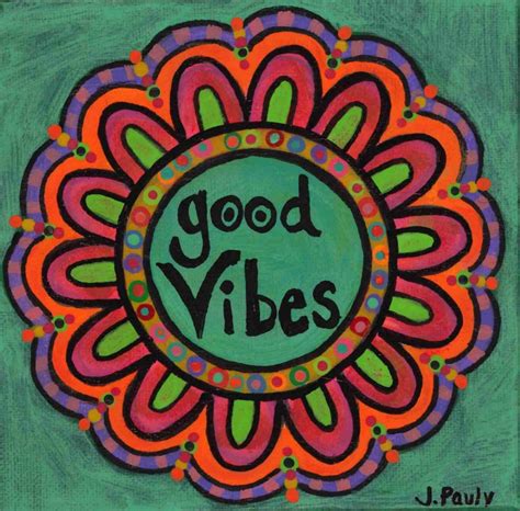 Good Vibes Art Good Vibes Print Hippie Art Hippie Vibes - Etsy