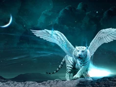 Winged Tiger by heyfudge | Espíritu animal, Felinos, Guías espirituales ...